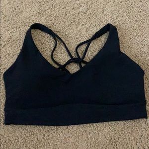 Athleta Black Sports Bra
